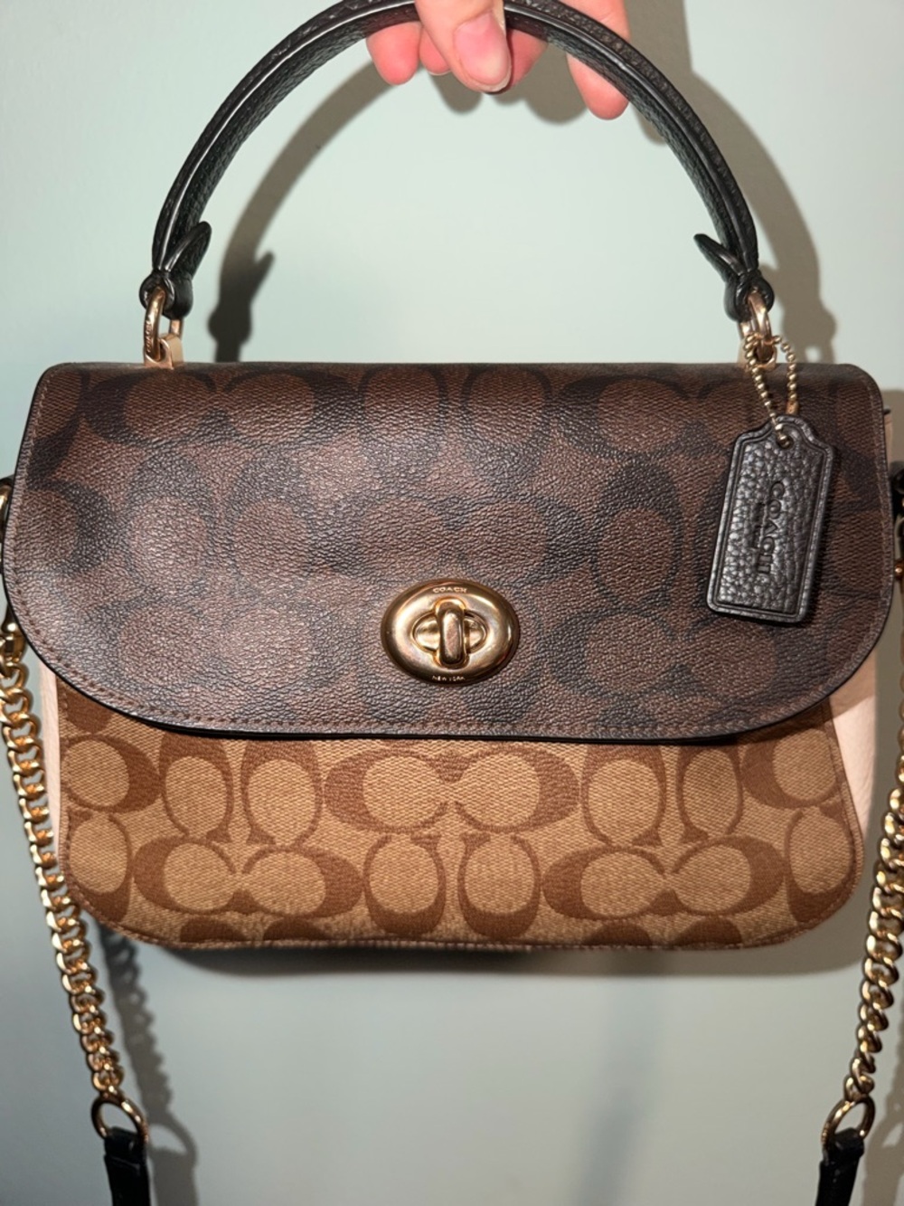 Coach Marlie Top Handle Satchel Crossbody Bag